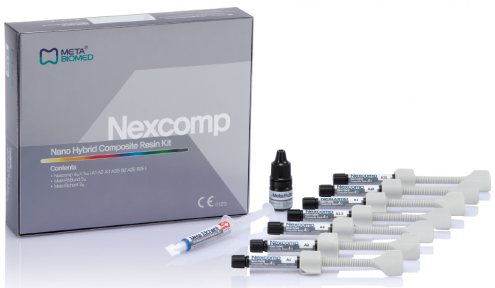 Nexcomp Kit (Нэкскомп) наногибридный композит, набор 7 шприцов + бонд